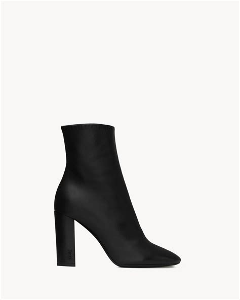 ysl lou bootie|SAINT LAURENT Lou leather ankle boots .